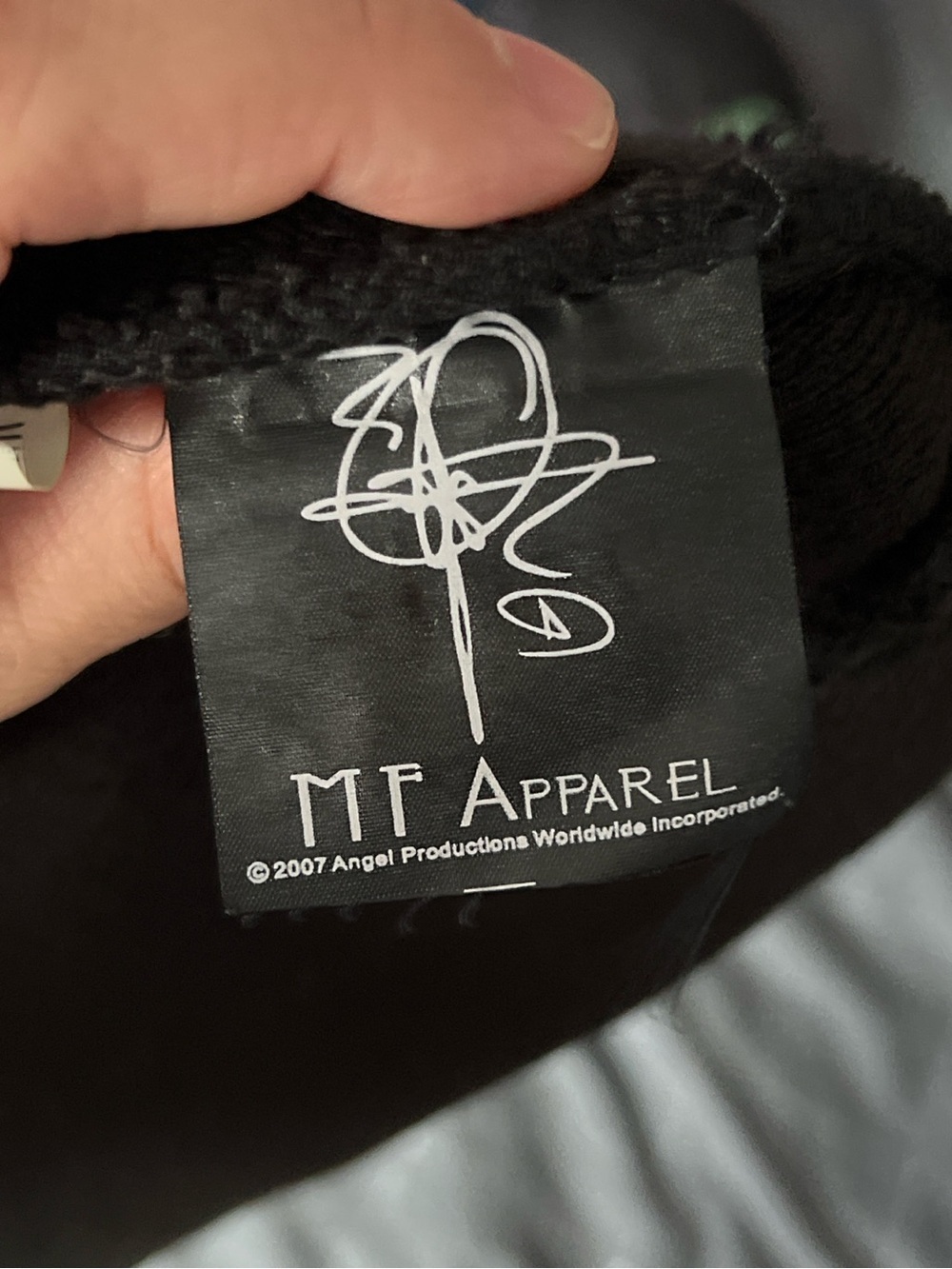 Criss Angel Mindfreak Black Knit Beanie MF Apparel 2007 - Picture 4 of 4